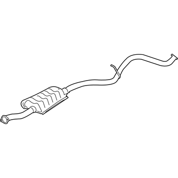 Subaru 44200FJ060 Rear Exhaust Pipe Assembly