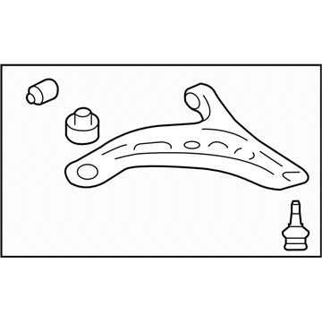 Subaru 20202CA000 Arm Assembly Front RH