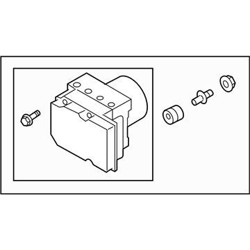 Subaru Forester ABS Pump And Motor Assembly - 27594SA071