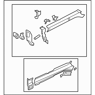 Subaru 51620FG0619P Frame Side Ff Complete RH