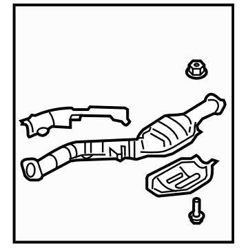 Subaru 44611AA090 Catalytic Converter