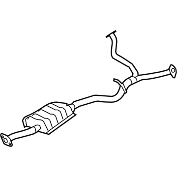 2007 Subaru Legacy Exhaust Pipe - 44201AG01A