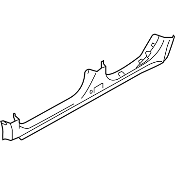 Subaru 51449AJ08A9P Panel Side Out Sl RPR RH Sdn