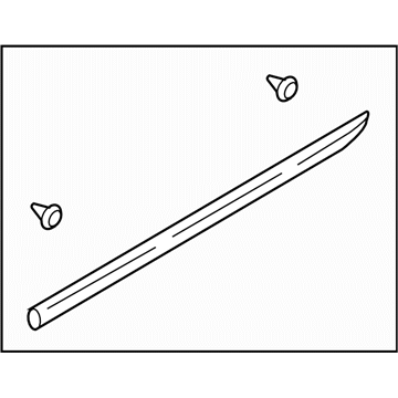 Subaru Door Moldings - 91112AG29ANN