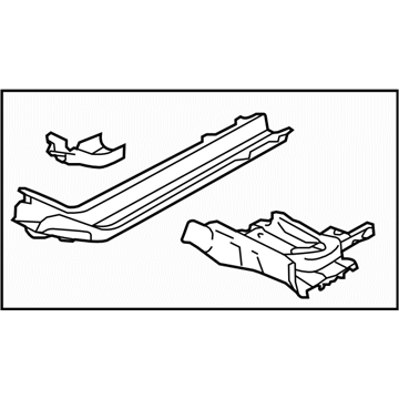 Subaru 51620SG1009P Frame Side Front Complete LH