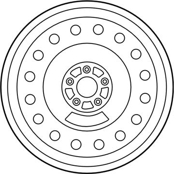 Subaru WRX STI Spare Wheel - 28151FG060