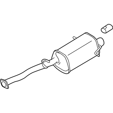 Subaru 44300FE020 MUFFLER Assembly