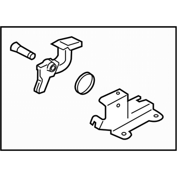 Subaru 57340AJ000 Pull Handle Assembly