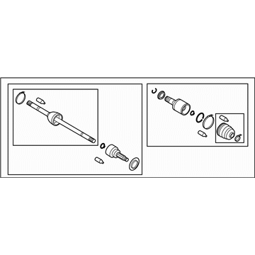 2014 Subaru BRZ Axle Shaft - 28421CA000