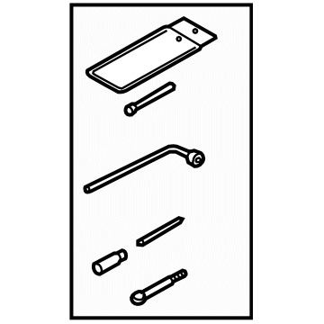 Subaru 97010XA00A Tool Kit