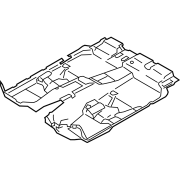 Subaru 95011XA13AJC Mat Floor LHD