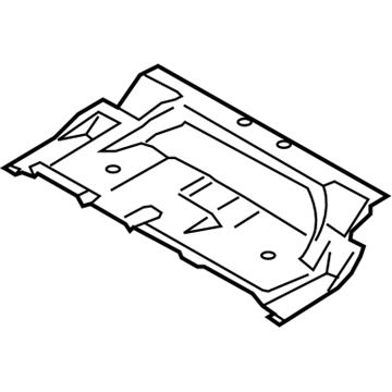 Subaru 95011XA10AJC Mat Floor Front Rear