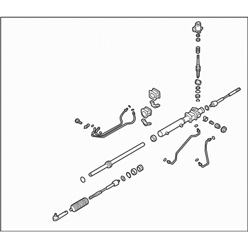 2001 Subaru Outback Rack And Pinion - 34110AE11B