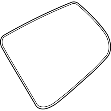 Subaru 65245SC010 Dam Rubber Rear Quarter