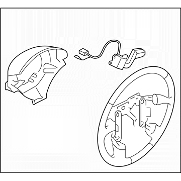 Subaru 34311FE220JC Steering Wheel Assembly