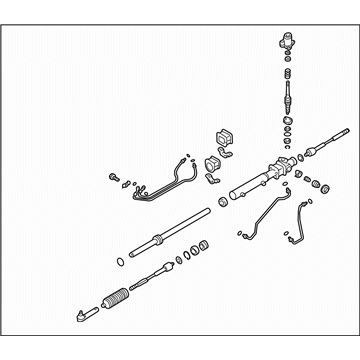 Subaru 34110AE20A Power Steering Gear Box Assembly