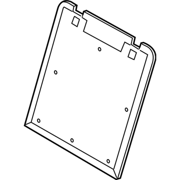 Subaru 64504XA00BJC Back Board Assembly 3RD Seat RH