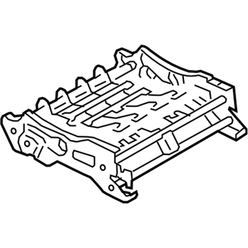 Subaru 64100FJ071 Seat Frame Assembly CUSFLH