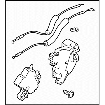 2003 Subaru Forester Door Lock Actuator - 61035SA011