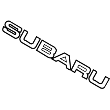 Subaru 93074SA050 Letter Mark