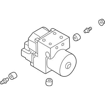 Subaru Outback ABS Pump And Motor Assembly - 27539AE07B
