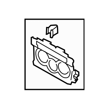 Subaru 66062CA000 Panel Assembly Heater M