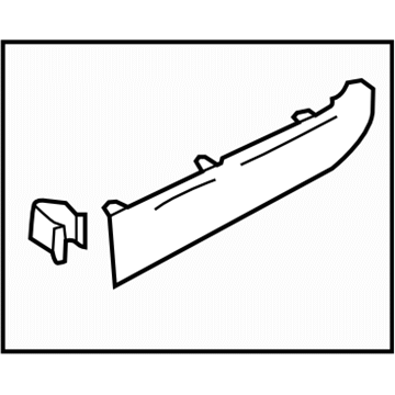 Subaru 66241CA000 Cover Assembly Ip C RH