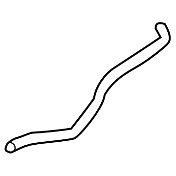 2009 Subaru Impreza Coolant Reservoir Hose - 45162AG010