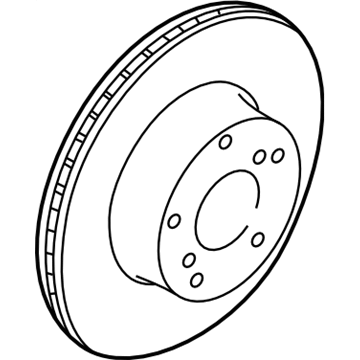 Subaru 26300SA001 Brake Disc Front