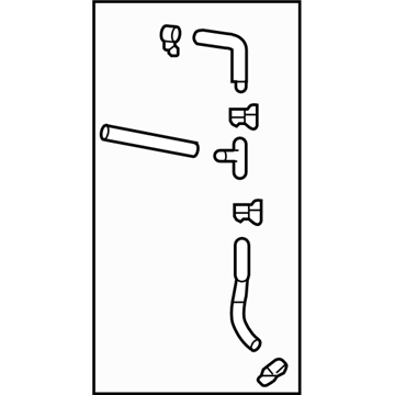 Subaru 14447AA220 Hose Assembly TURBOCHAGER