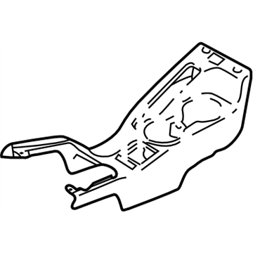 Subaru 92132AE07ADG Cover Rear Console