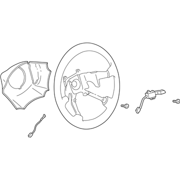 Subaru 34311FA250ML Steering Wheel Assembly