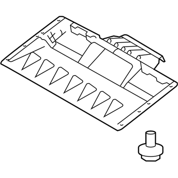 Subaru 90817FG000 Duct In Front Hood