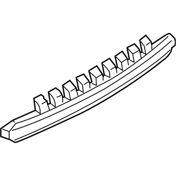 Subaru 57705XA01B Energy ABSORBER Rear BUMPE