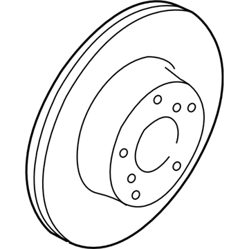 Subaru 26300AL010 Brake Disc Front