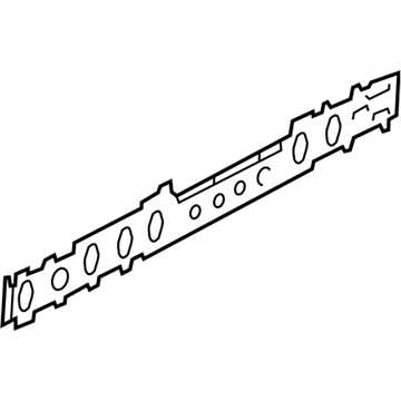 Subaru 51572FJ2509P Reinforcement SILL Side Rear RH