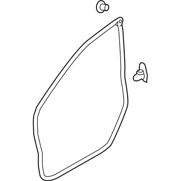 Subaru WRX STI Door Seal - 63511FJ010