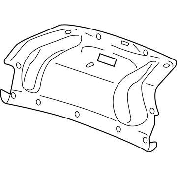 Subaru 94511AG16A Trim Panel Assembly TRKLID