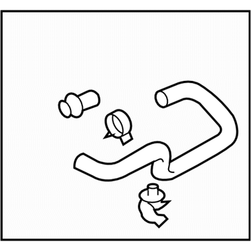 Subaru 42075XA21A Hose Drain Assembly