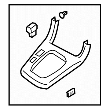 Subaru 92121AE20A Cover Assembly Front At LHD