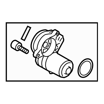 Subaru WRX Parking Brake Motor - 26669AL000