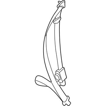 2006 Subaru Forester Seat Belt - 64621SA030ND