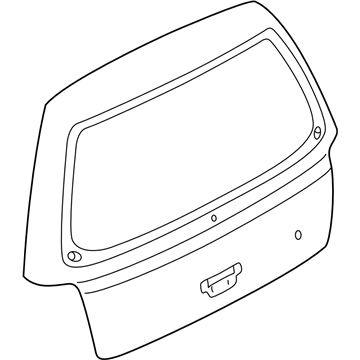 Subaru 61701FC100 Panel-Rear Gate