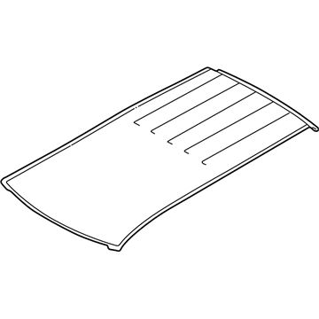 Subaru 53600FC001 Roof Panel Complete Sun Roof