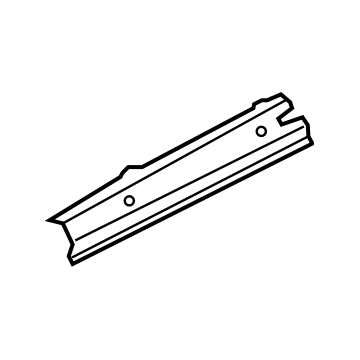 Subaru 51472AL14A9P Reinforcement Rail Side Rear