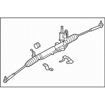 Subaru 34110VA120 Power Steering Gear Box Assembly