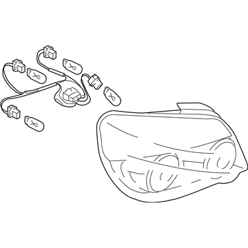 Subaru 84201FE490 Lamp Assembly Combination Rear SUL