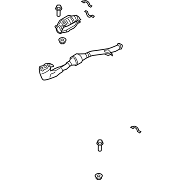 Subaru 44620AB57A Catalytic Converter