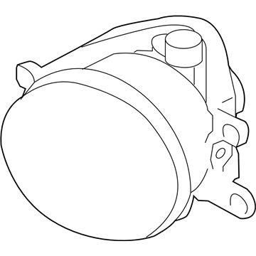2015 Subaru Legacy Fog Light Lens - 84912AL17A