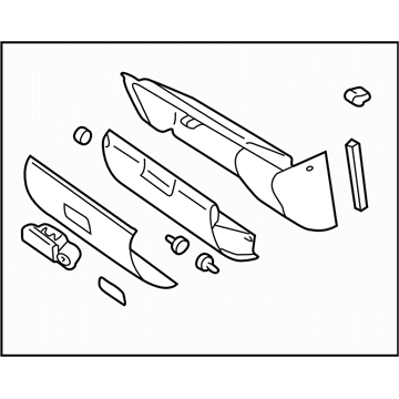 Subaru 66510FA510ND Pocket Assembly